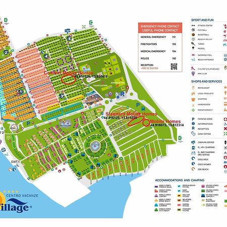 Plamar Mobile Homes Bi Village Fažana Eksteriør billede