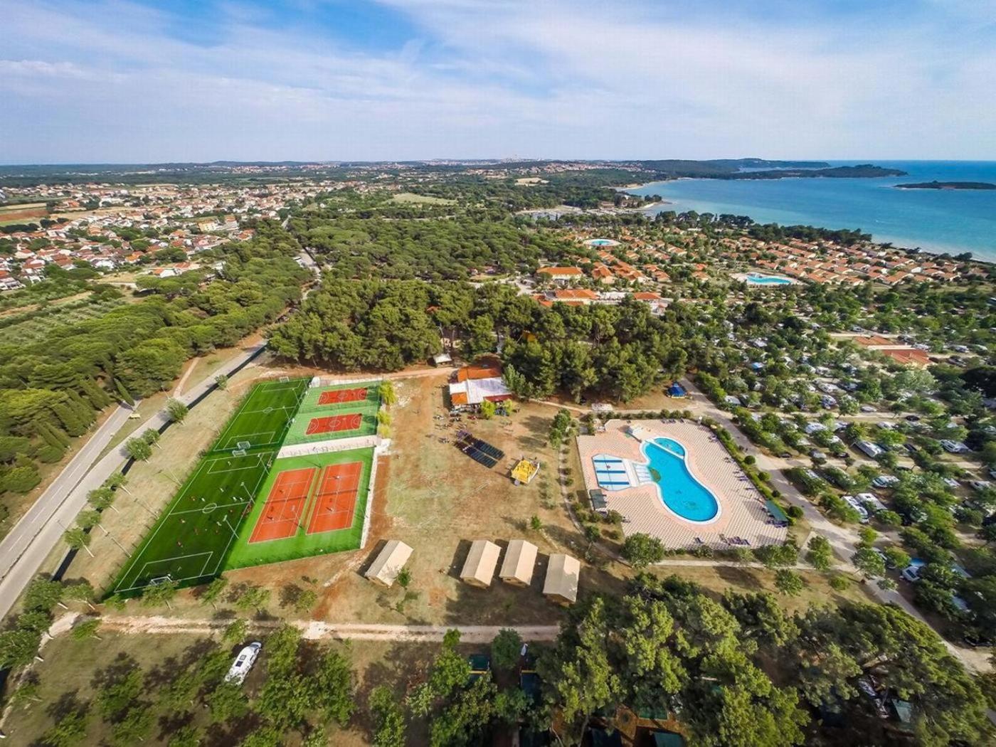 Plamar Mobile Homes Bi Village Fažana Eksteriør billede