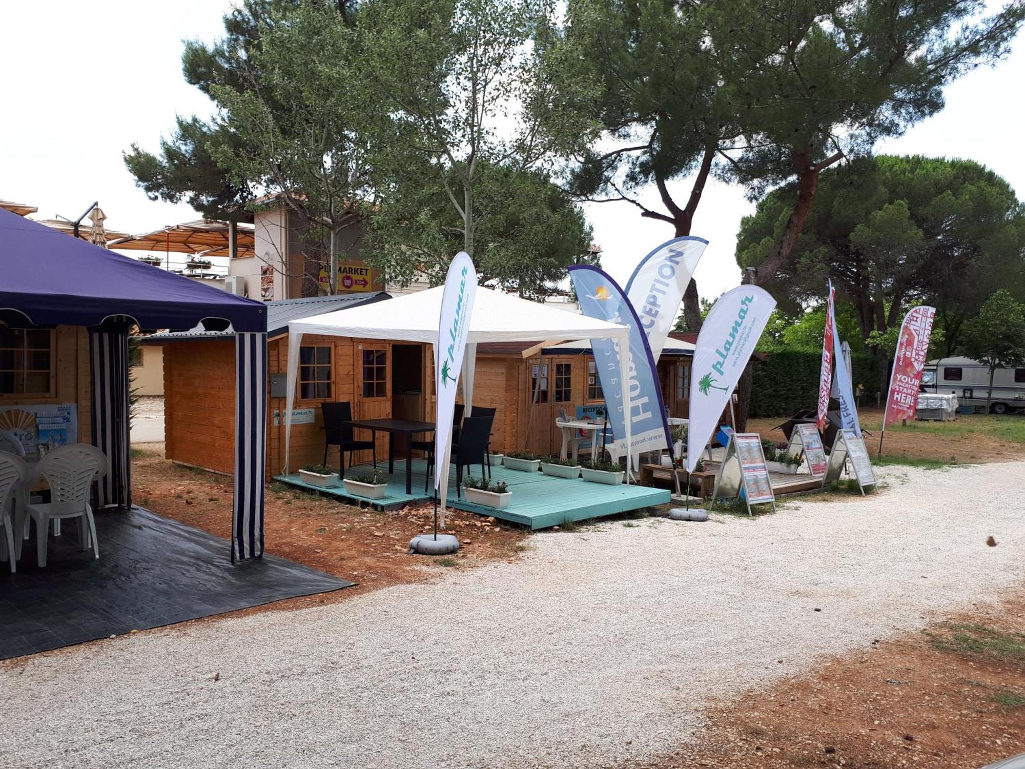Plamar Mobile Homes Bi Village Fažana Eksteriør billede